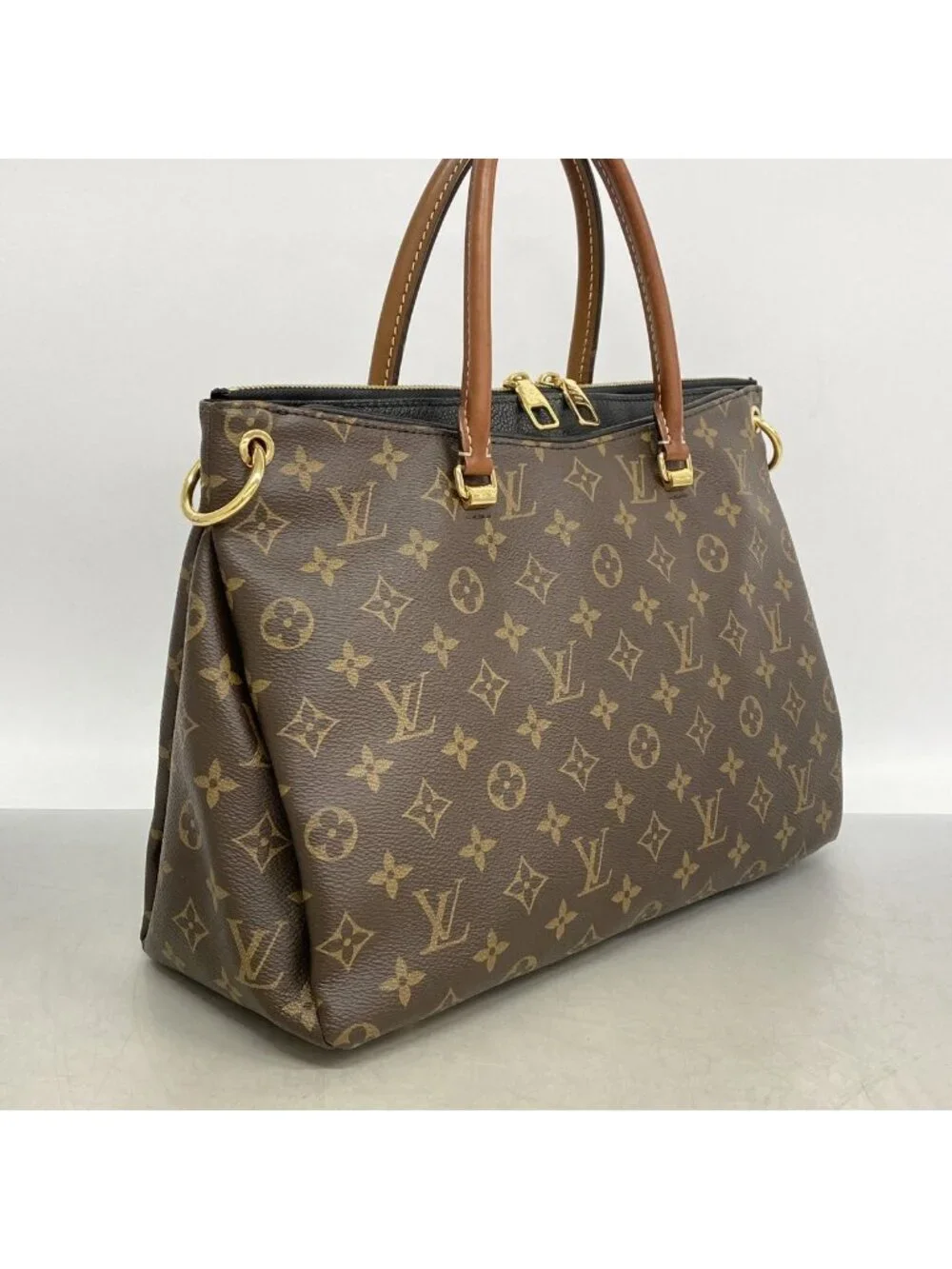 Louis Vuitton Handbag Monogram Pallas Noir